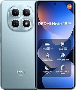 Redmi Note 15 5G — 6.77" AMOLED, 108MP OIS (Global Version)