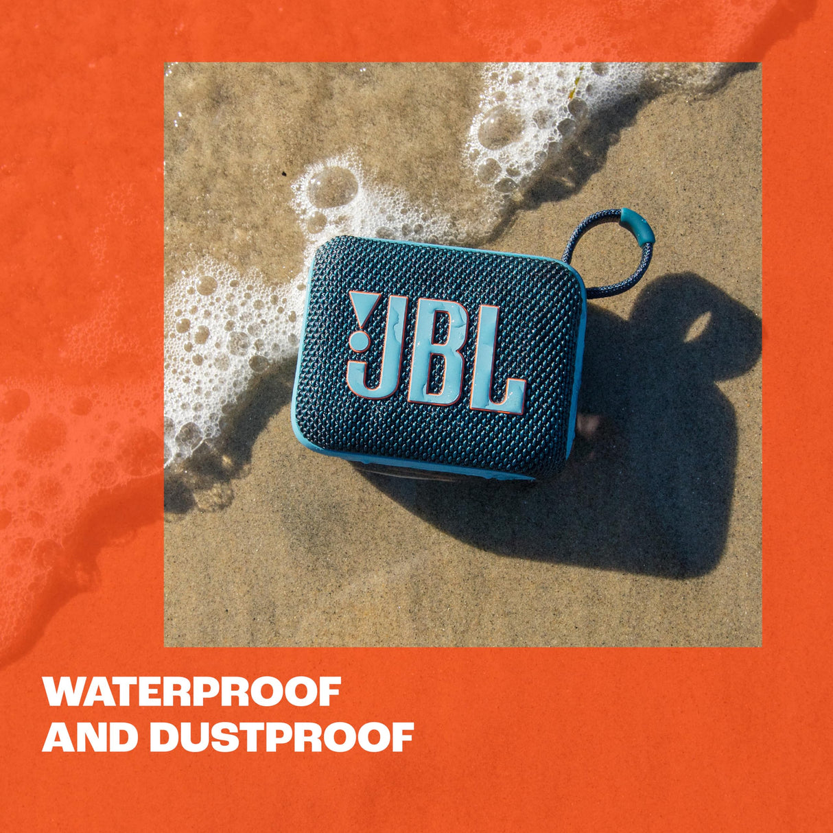 JBL Go 4-Ultra Portable Bluetooth Speaker , IP67 Waterproof, 7H Battery