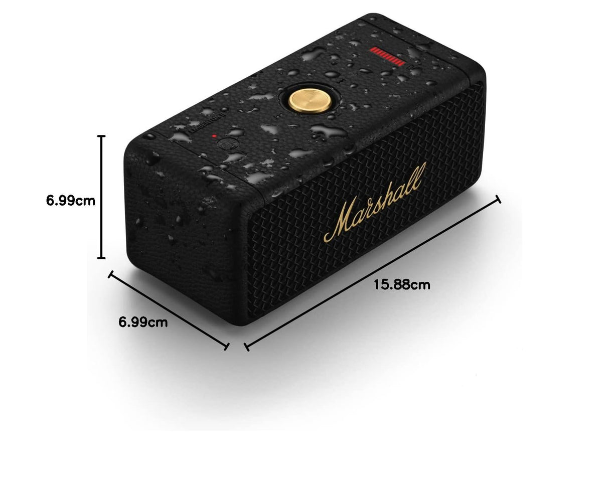 Marshall Emberton II - Portable Bluetooth Speaker, 30+ Hours, IP67
