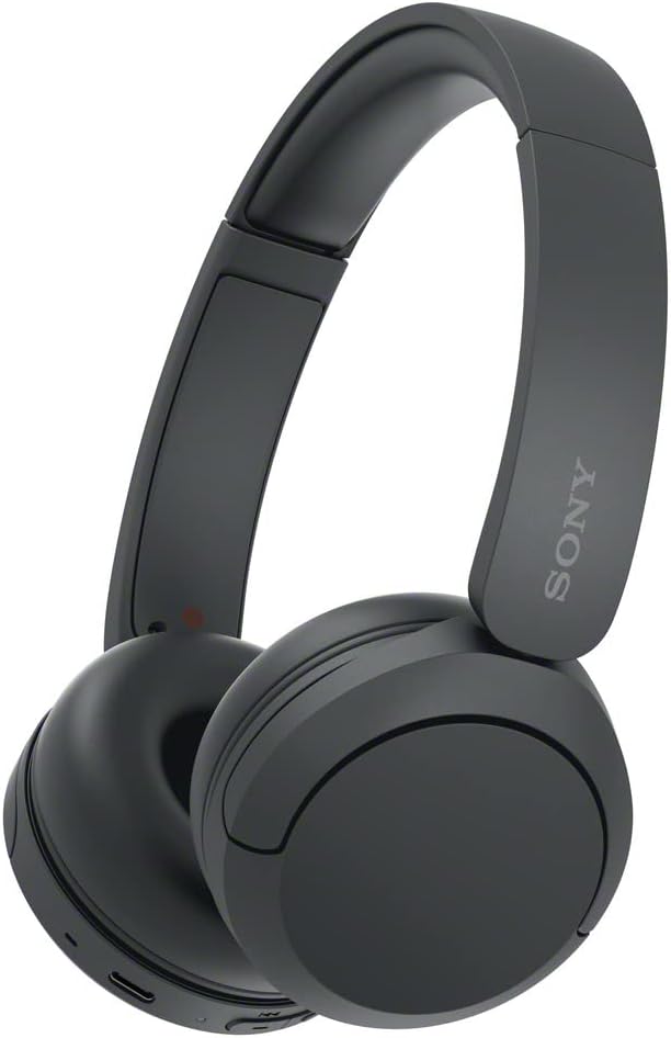 Sony WH-CH520 Wireless On-Ear Bluetooth Headphones — 50-Hour Battery