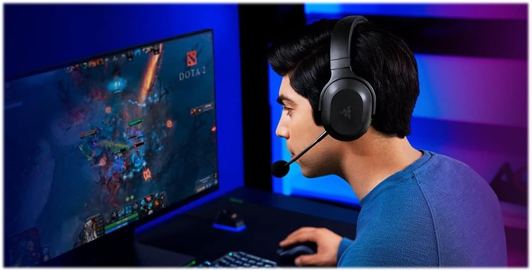 Razer Barracuda X Wireless Gaming & Mobile Headset for ultimate gaming on PC, PlayStation, Switch & mobile devices with dual 2.4GHz wireless & Bluetooth