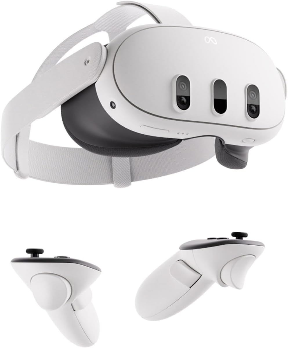 Meta Quest 3 Advanced All-In-One VR Headset – White