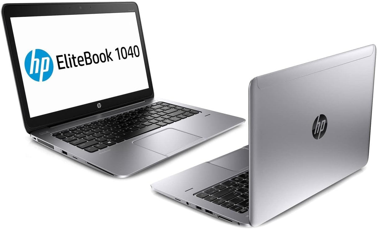 تم تجديده - كمبيوتر محمول HP EliteBook Folio 1040 G3 مقاس 14 بوصة FHD، Core I7-6600U 2.6GHz، 8GB، 512GB SSD