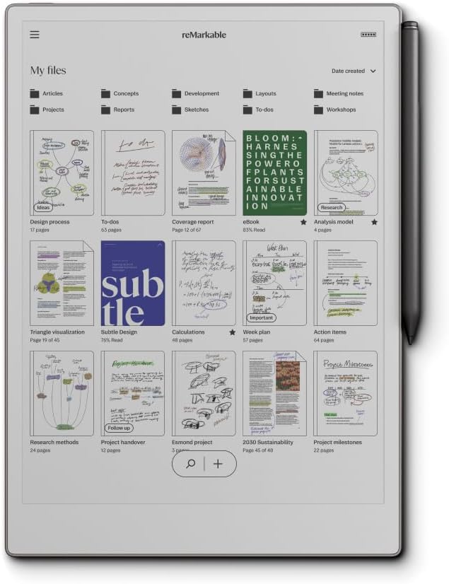 remarkable paper pro bundle