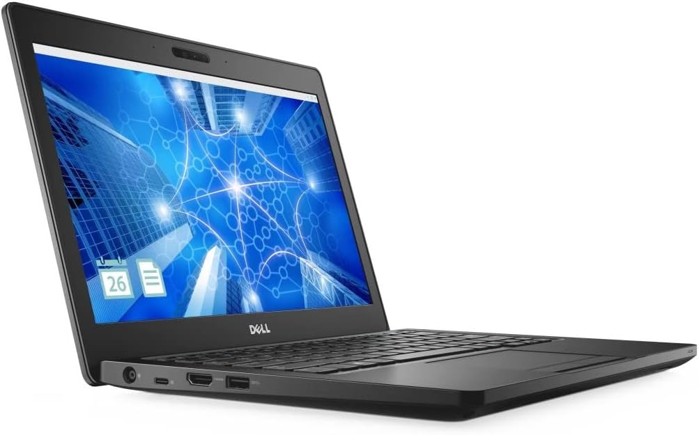 تم تجديده - كمبيوتر محمول Dell Latitude 5280 للأعمال، معالج Intel Core I5 من الجيل السابع، ذاكرة وصول عشوائي DDR4 سعة 16 جيجابايت...