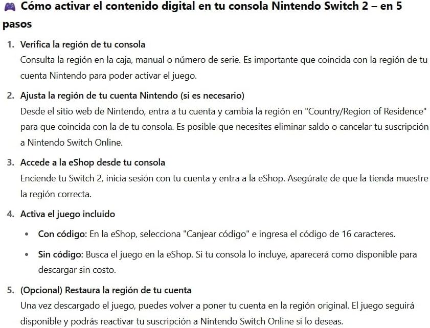 Nintendo Switch 2 Console