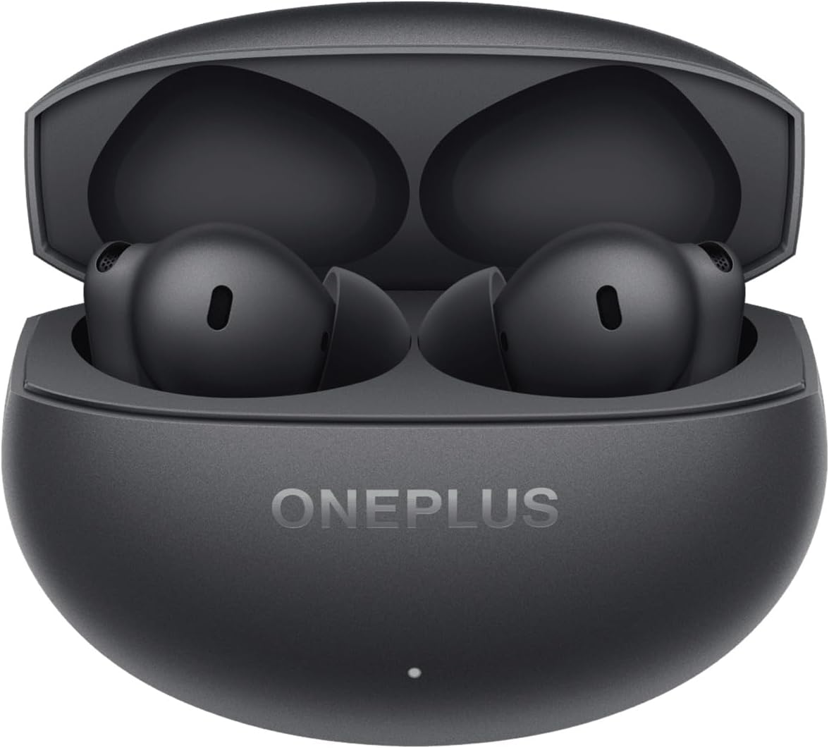 سماعات الأذن اللاسلكية OnePlus Buds 4 مع إلغاء الضوضاء النشط (ANC) - حتى 55 ديسيبل في الوقت الفعلي