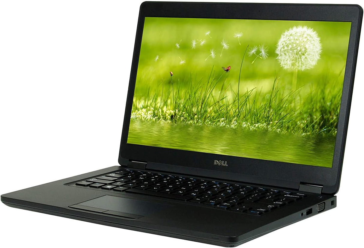 تم تجديده - كمبيوتر محمول Dell Latitude 5490 Business من الجيل السابع (معالج Intel Core I5-7300U، وذاكرة وصول عشوائي 8 جيجابايت، ومحرك أقراص SSD سعة 256 جيجابايت...