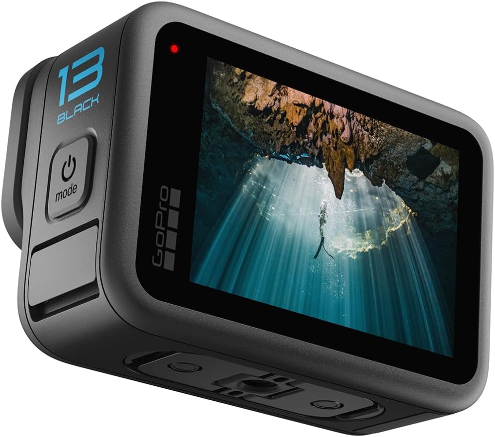 GoPro HERO13, a waterproof action camera featuring 5.3K60 video, 27MP photos & advanced night modes, is the best waterproof camera for your adventures.