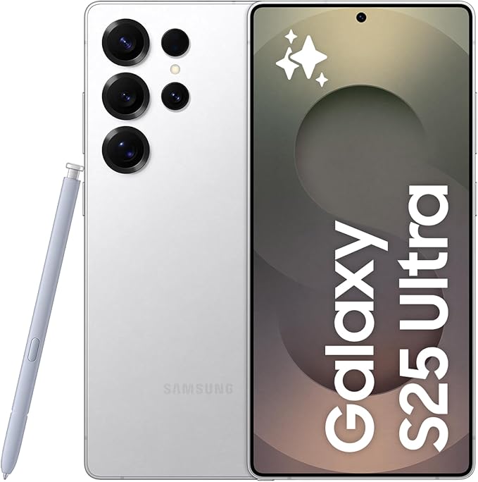 Samsung Galaxy S25 Ultra AI Phone Android Smartphone, 200MP Camera, S Pen, Long Battery Life (International Version)