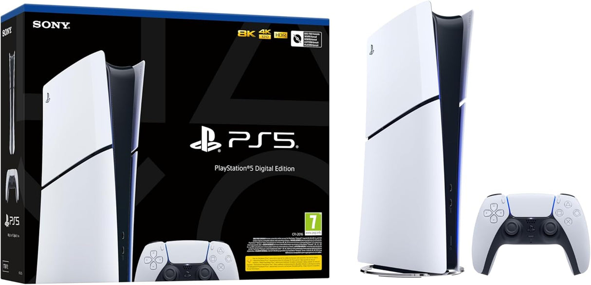 PlayStation 5 Slim Console Digital Edition With Controller – International Version