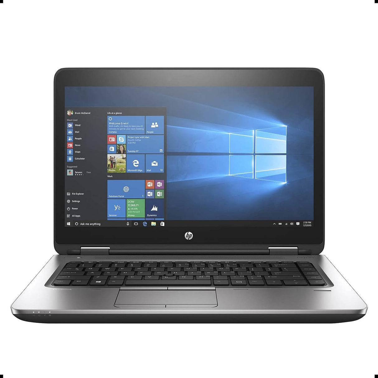 تم تجديده - كمبيوتر محمول HP ProBook 640 G3 مقاس 14 بوصة، Intel Core I5-7200U حتى 3.1 جيجاهرتز، 8 جيجا DDR4، 256 جيجا SSD، ...