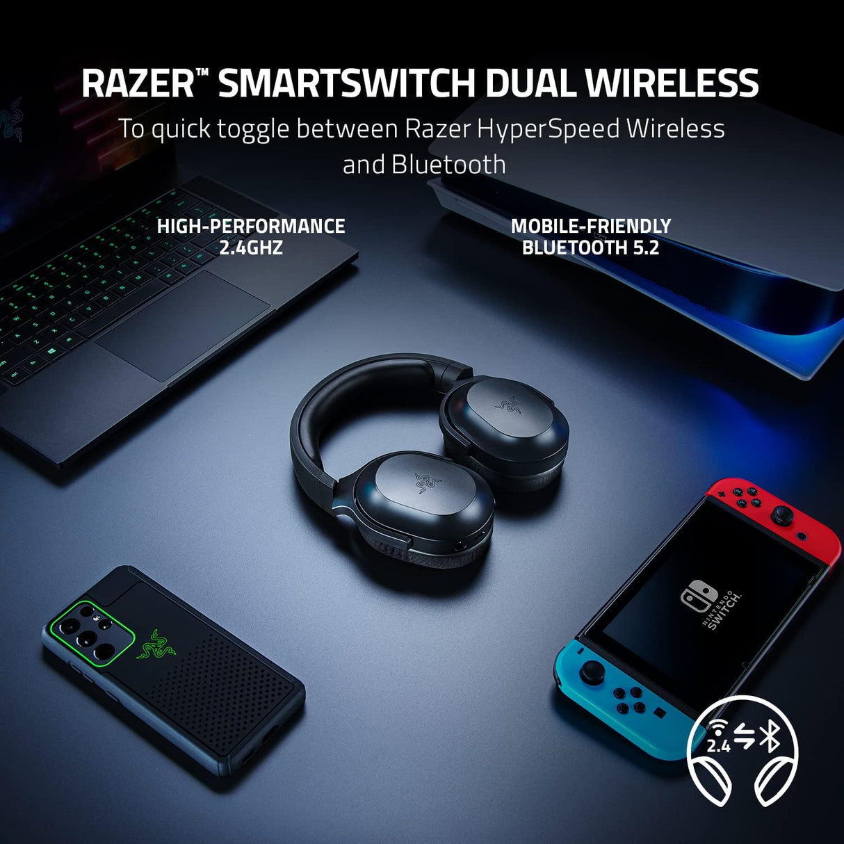 Wireless Gaming & Mobile Headset