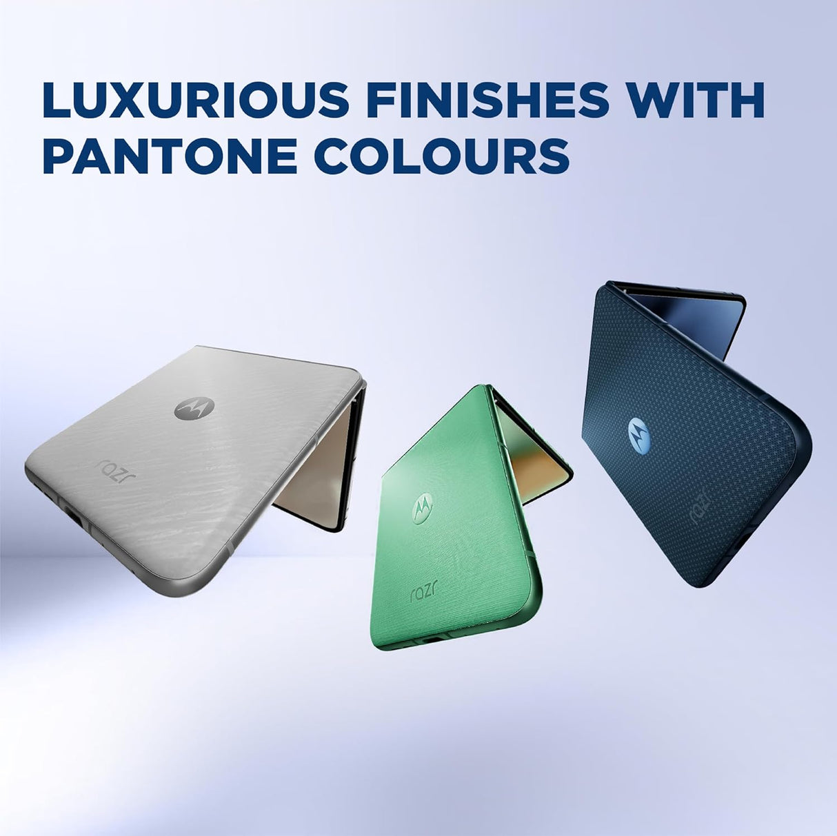 Motorola Razr 60 Dual SIM 5G PANTONE Gibraltar Sea 8GB RAM 256GB – Middle East