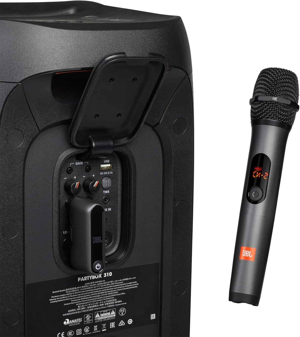jbl wireless microphone rechargeable
