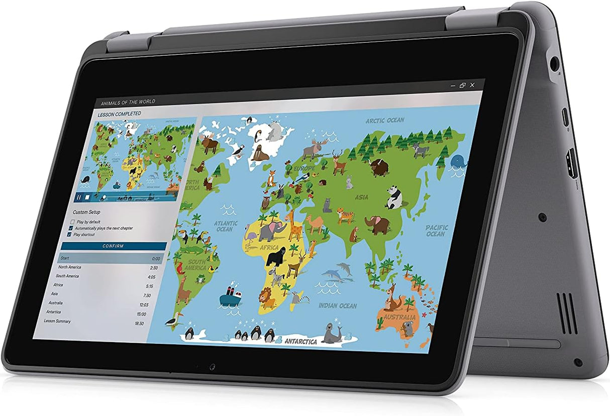 تم تجديده - كمبيوتر محمول Dell Latitude 3000 3120 (2021) ، شاشة عالية الدقة 11.6 بوصة ، Core Celeron - 128 جيجابايت SSD - 4 جيجابايت رام ...