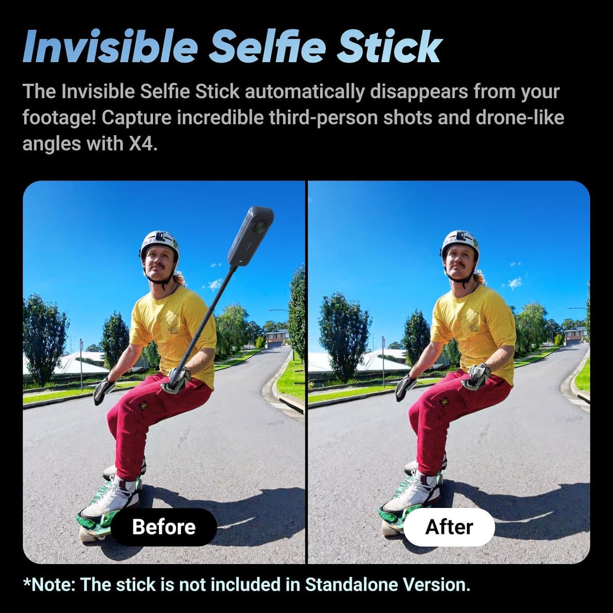 Invisible Selfie Stick