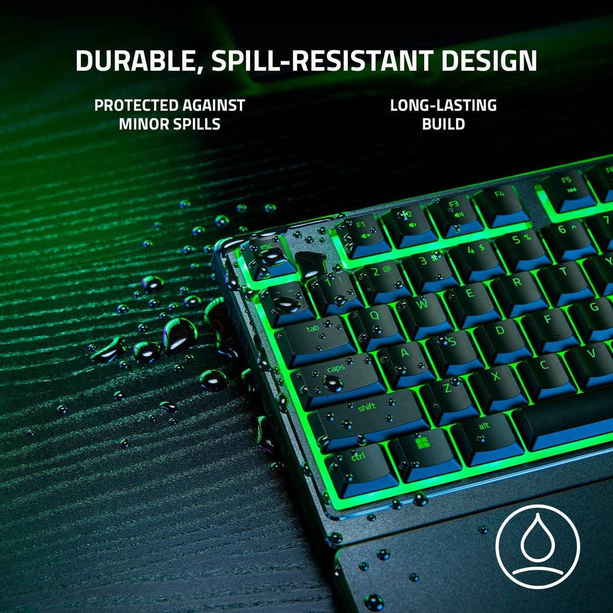 water resistant gaming keyboard
