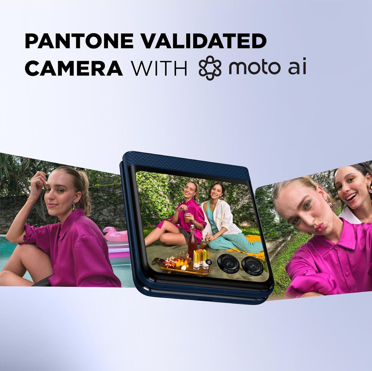 Motorola Razr 60 Dual SIM 5G PANTONE Gibraltar Sea 8GB RAM 256GB – Middle East