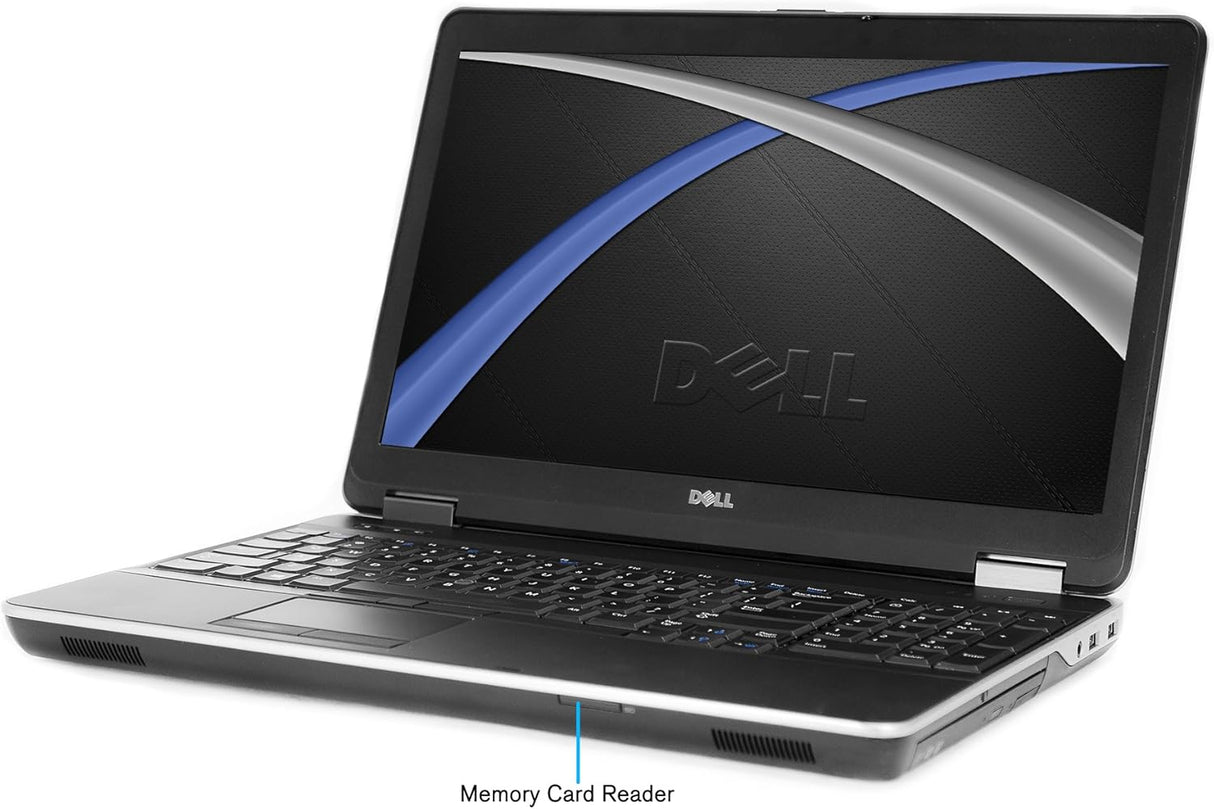 Renewed Dell Latitude E6540 15.6" Laptop – Intel Core i5-4300M, 8GB RAM, 240GB SSD, Windows 10 Pro