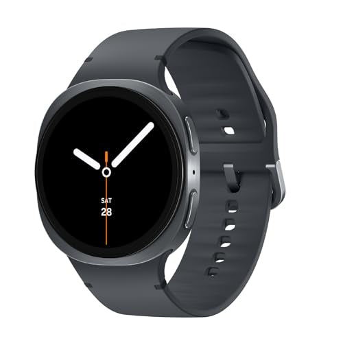 Samsung Galaxy Watch 8 (2025) Bluetooth Smartwatch — US Version, Graphite — Graphite / 44mm