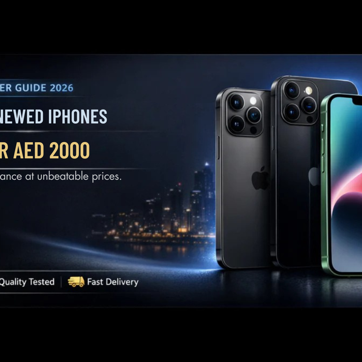 Top Renewed iPhones to Purchase in UAE Under AED 2000 – Refab