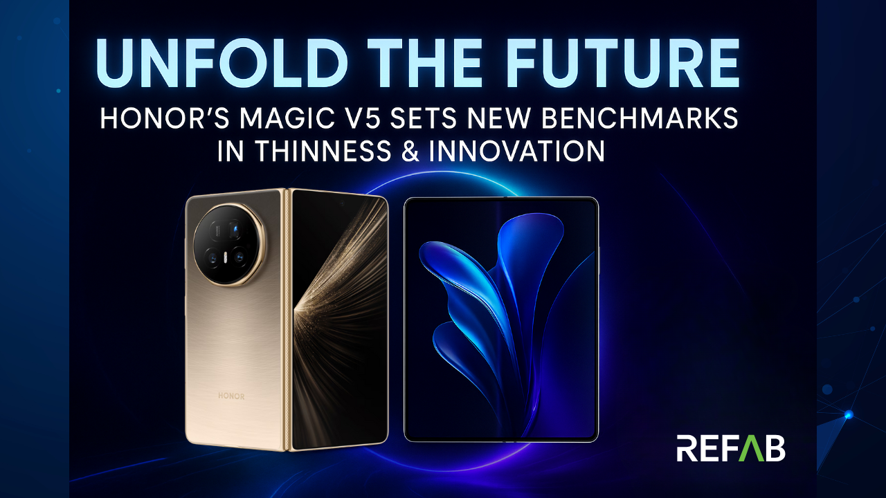 Honor Magic V5 The World's Thinnest Foldable Smartphone