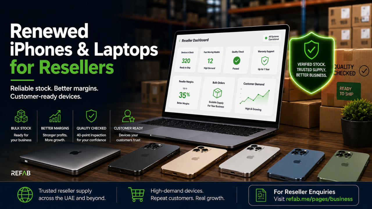 Why Refurbished iPhones and Laptops Make Business Sense for Resellers in 2025