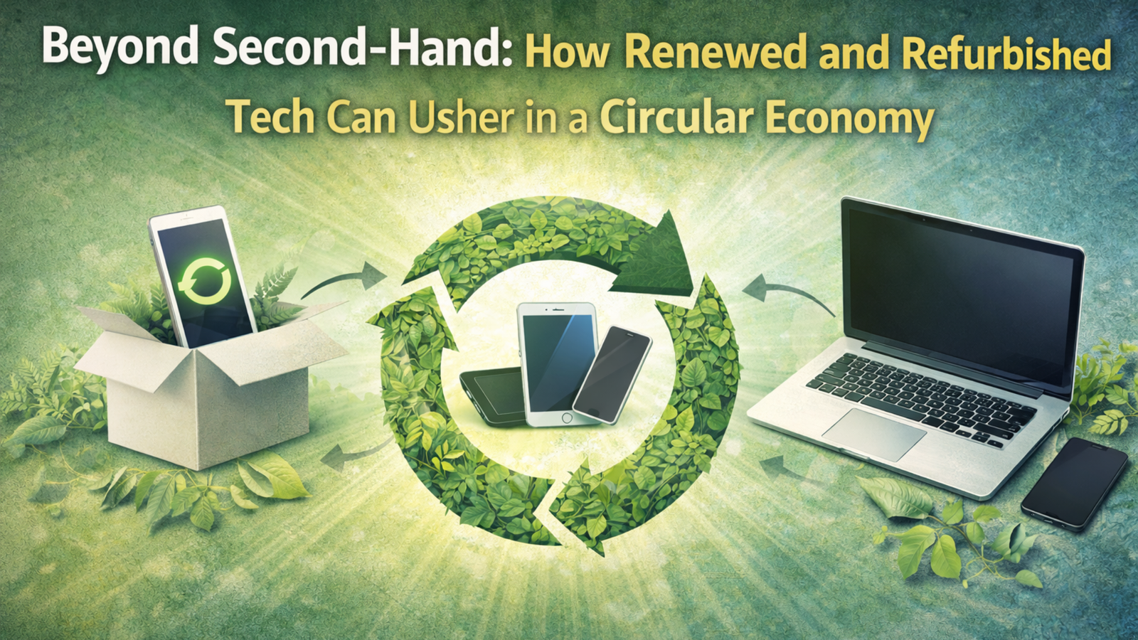 Beyond Second-Hand: How Renewed and Refurbished Tech Can Usher in a Circular  Economy