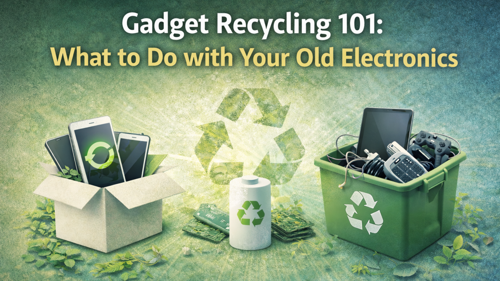 Gadget Recycling 101: What to Do with Your Old Electronics
