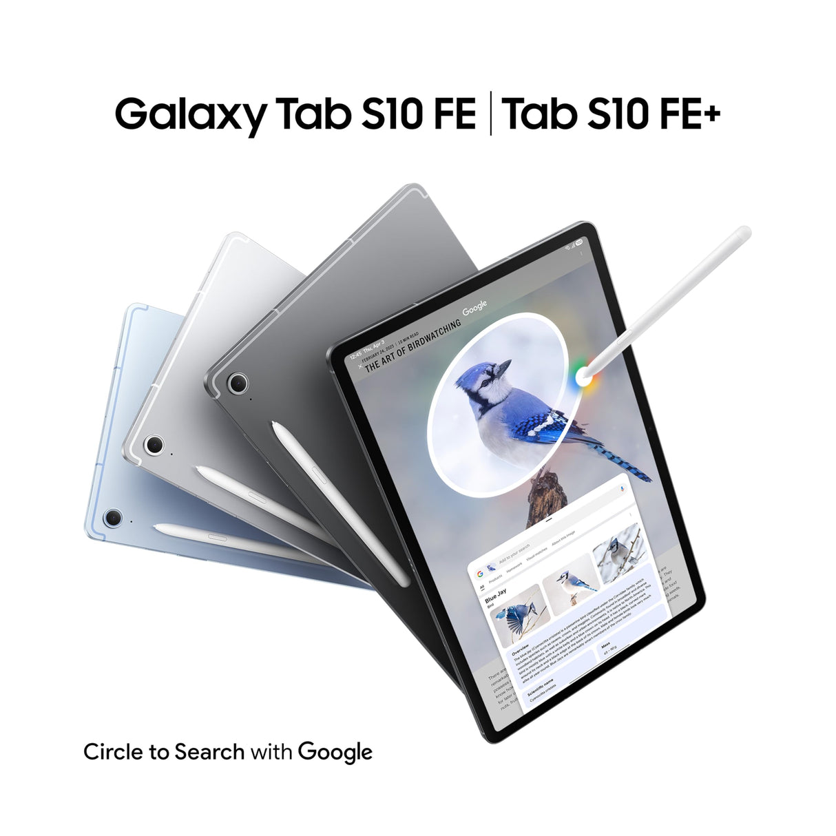 Samsung Galaxy Tab S10 FE — 10.9" Android Tablet with S Pen (International Version)