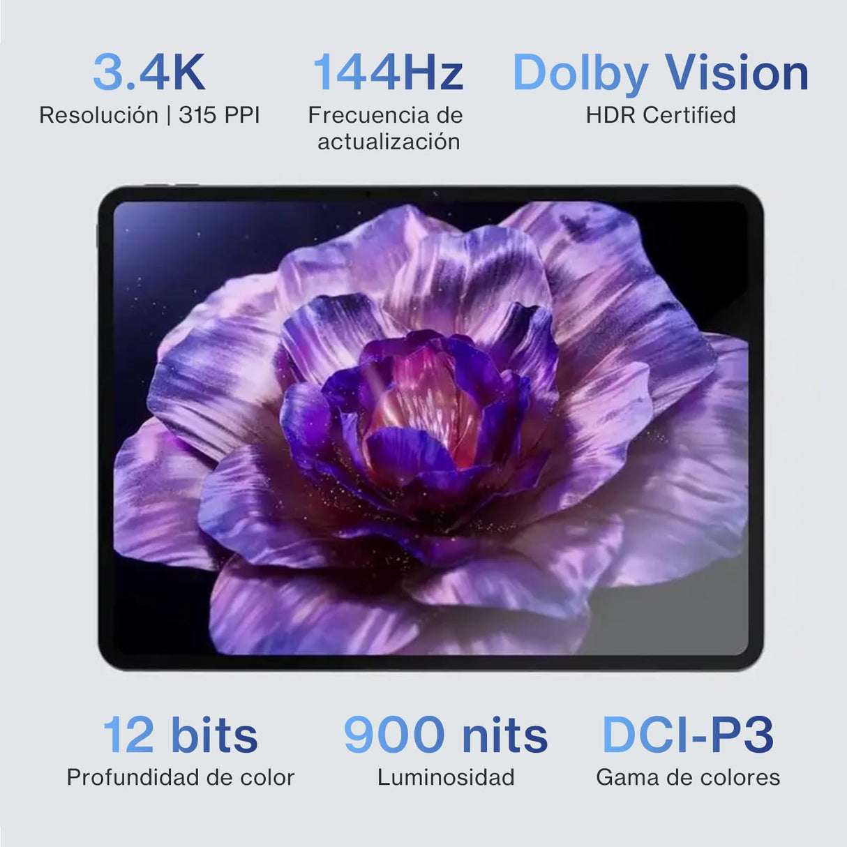 OnePlus Pad 3 Tablet — 13.2" 120Hz, Snapdragon 8 Elite, 512GB, International Version