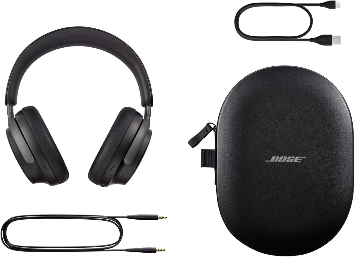 Bose Quiet Comfort Wireless Noise Cancelling Headphones, Bluetooth Over Ear Headphones with Up To 24 Hours of Battery Life