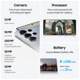 Samsung Galaxy S25 Ultra AI Phone Android Smartphone, 200MP Camera, S Pen, Long Battery Life (UAE Version)