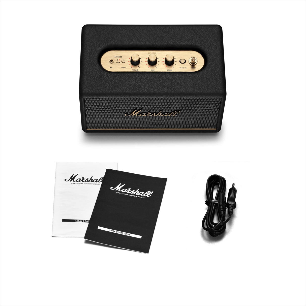 Marshall Acton III - 60W Bluetooth 5.2 Home Speaker, Wide Soundstage