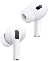 AirPods Pro 2 Wireless Earbuds, Bluetooth Headphones, Active Noise Cancellation, Hearing Aid Feature, Transparency, Personalized Spatial Audio, High-Fidelity Sound, H2 Chip, USB-C Charging White 