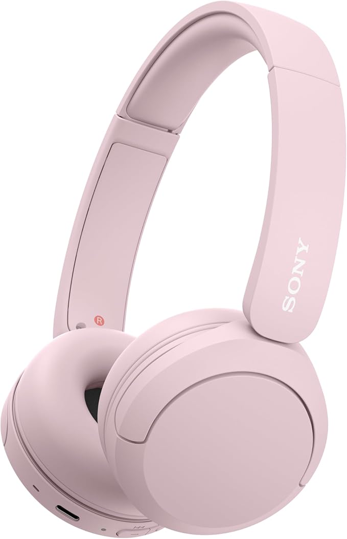 Sony WH-CH520 Wireless On-Ear Bluetooth Headphones — 50-Hour Battery