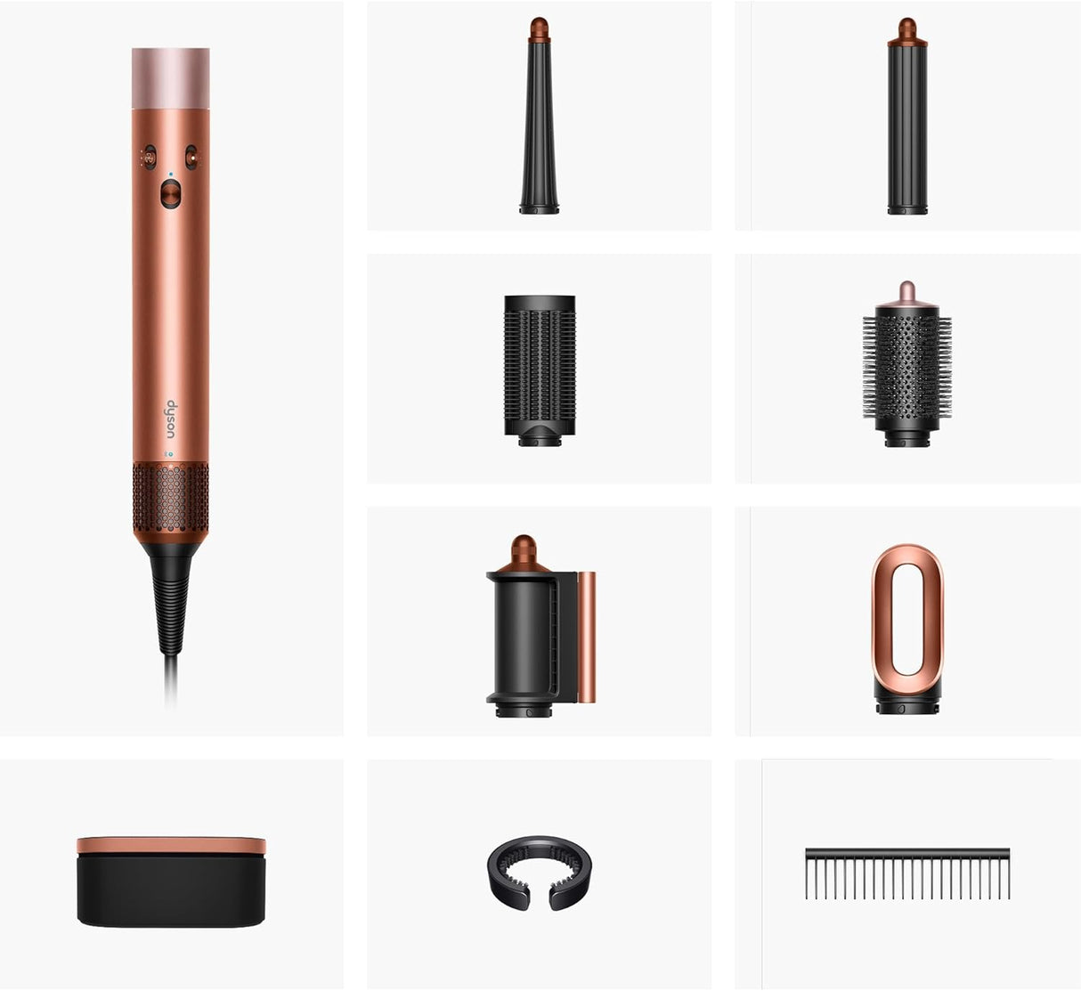 Dyson Airwrap i.d. Multi-styler and dryer - Straight+Wavy (Ceramic Pink/Rose Gold)
