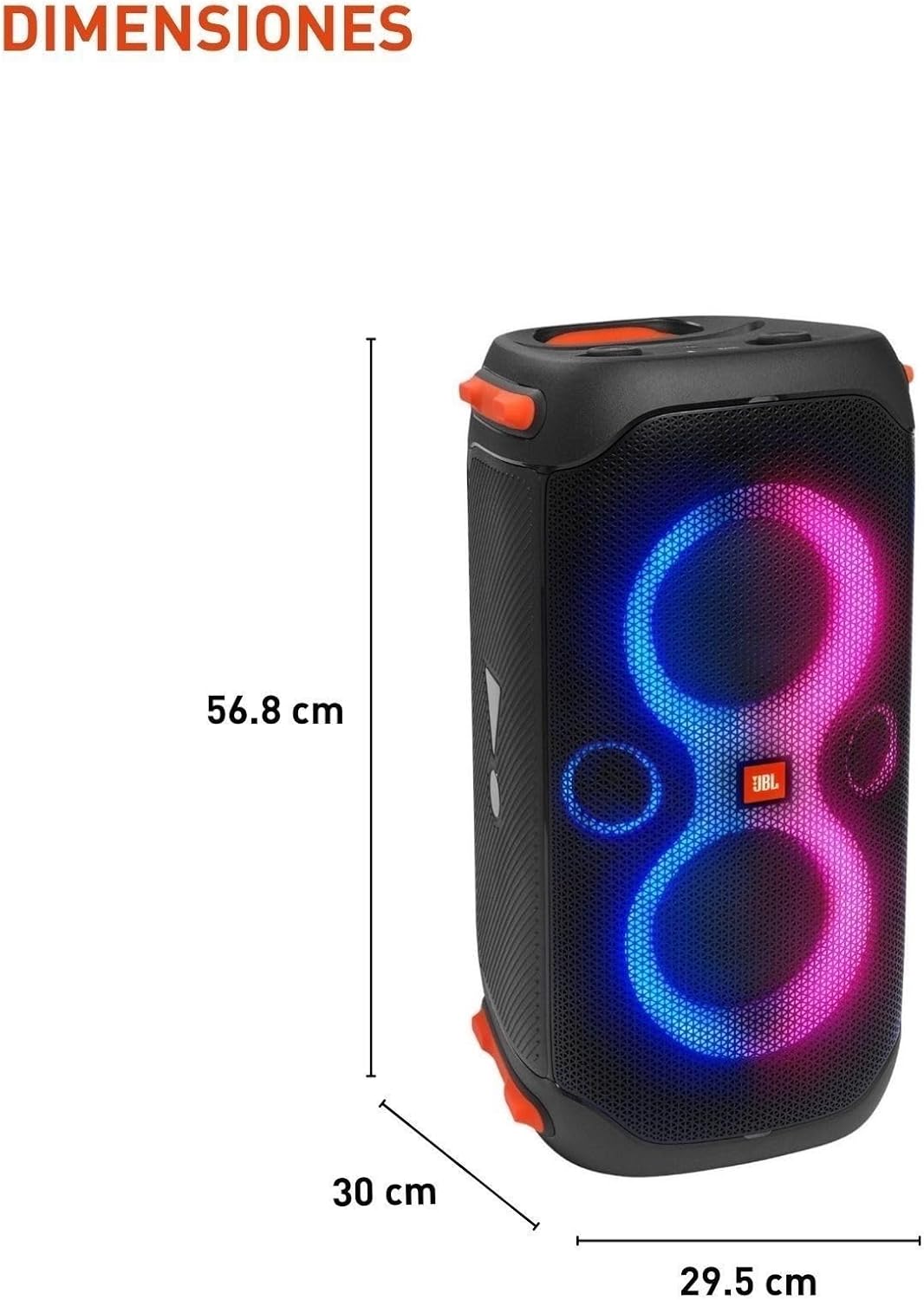 JBL PartyBox 110 + Wireless Microphone | 12-Hour Playback – Refab