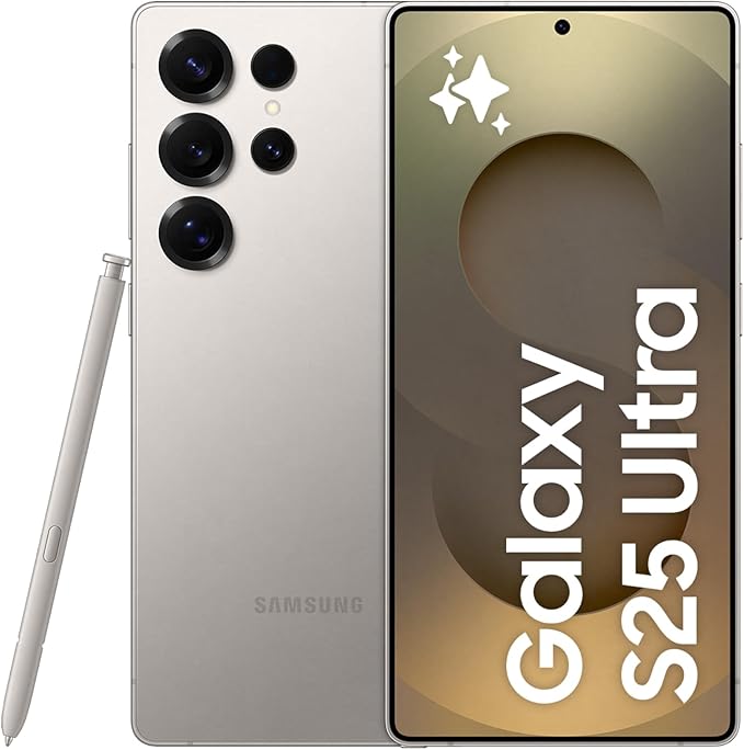 Samsung Galaxy S25 Ultra AI Phone Android Smartphone, 200MP Camera, S Pen, Long Battery Life (International Version)