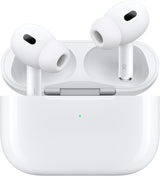 AirPods Pro 2 Wireless Earbuds, Bluetooth Headphones, Active Noise Cancellation, Hearing Aid Feature, Transparency, Personalized Spatial Audio, High-Fidelity Sound, H2 Chip, USB-C Charging White 