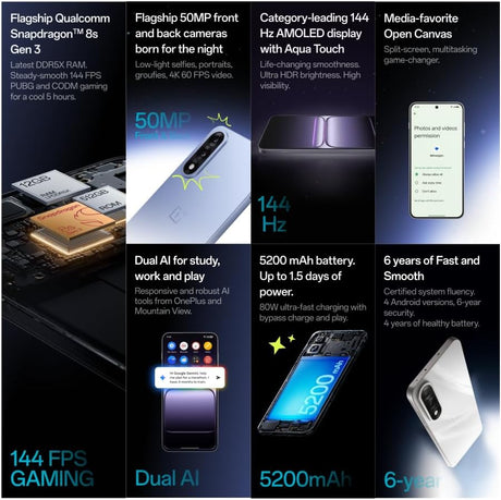 OnePlus Nord 5 Dual SIM 5G – International Version