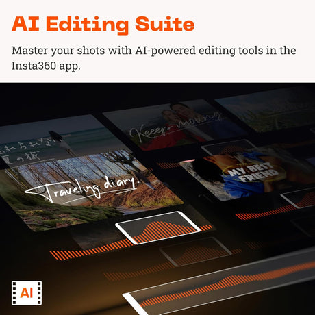 AI-powered gimbal stabilizer