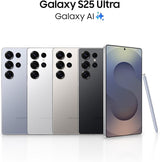Samsung Galaxy S25 Ultra AI Phone Android Smartphone, 200MP Camera, S Pen, Long Battery Life (International Version)