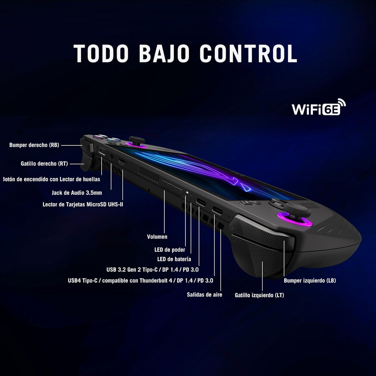 ASUS ROG Ally X Gaming Handheld – Upgraded Version with 7-Inch 24GB RAM/1TB