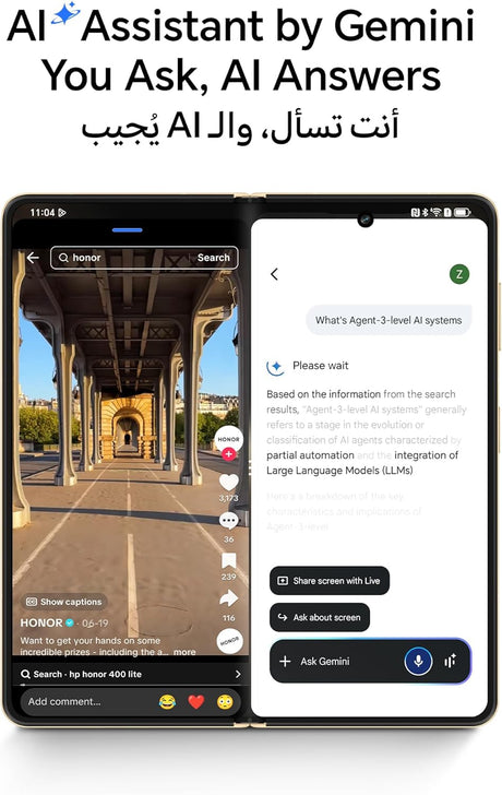 Honor Magic V5 Dual SIM 5G Gold 16GB RAM 512GB – International Version