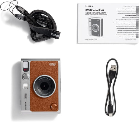 Shop for the Fujifilm Instax Mini Evo in Brown