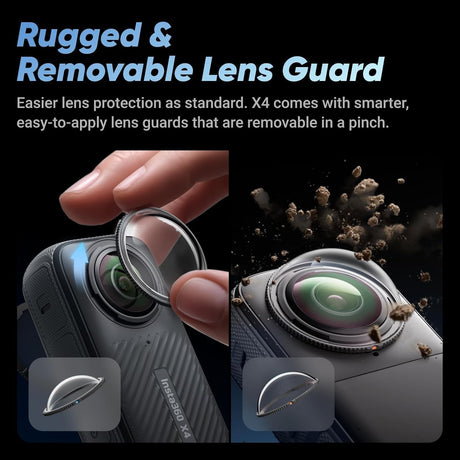 removable lens guards