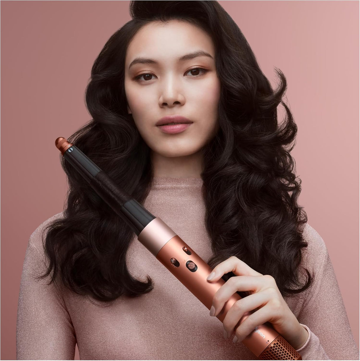 Dyson Airwrap i.d. Multi-styler and dryer - Straight+Wavy (Ceramic Pink/Rose Gold)