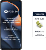 Motorola Razr 60 Dual SIM 5G PANTONE Gibraltar Sea 8GB RAM 256GB – Middle East